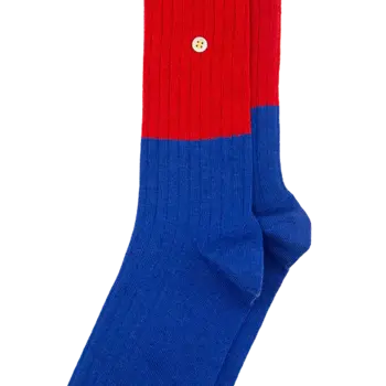 Alfredo Gonzales Merino Rib Two Tone Socks