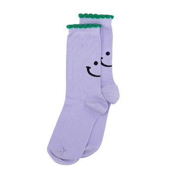 Alfredo Gonzales Femme Sokken Ruffle Smiley Lila
