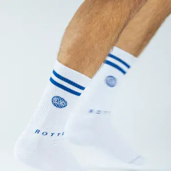 Alfredo Gonzales Athletic Socks Team AG White