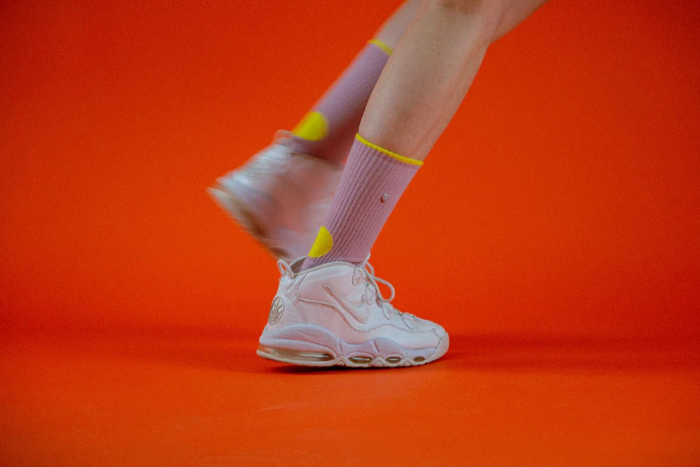 Alfredo Gonzales Alfredo Gonzales Athletic Sokken Dot Lila