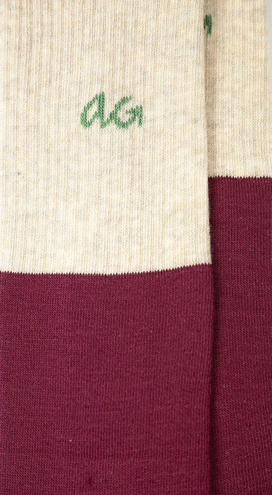 Alfredo Gonzales Alfredo Gonzales Athletic Sokken Two Tone Beige