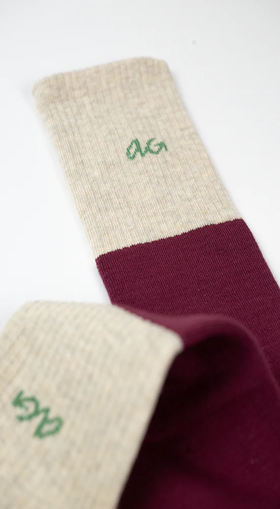 Alfredo Gonzales Alfredo Gonzales Athletic Sokken Two Tone Beige