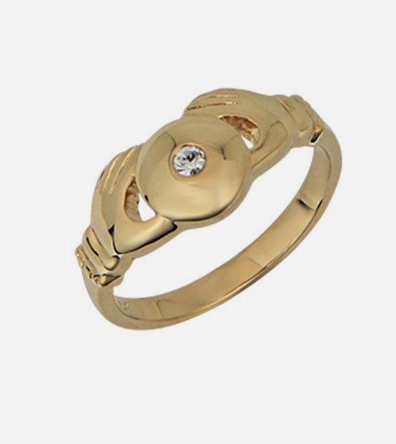 T.I.T.S. TITS Titty Twist Pink Ring Goud