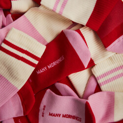 Many Mornings Sportsokken Red Romance