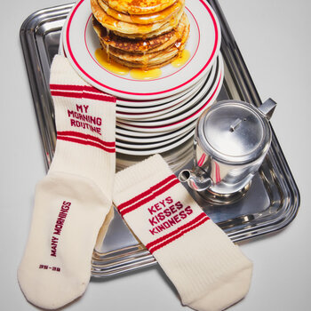 Many Mornings Sport Socks Kind Routine