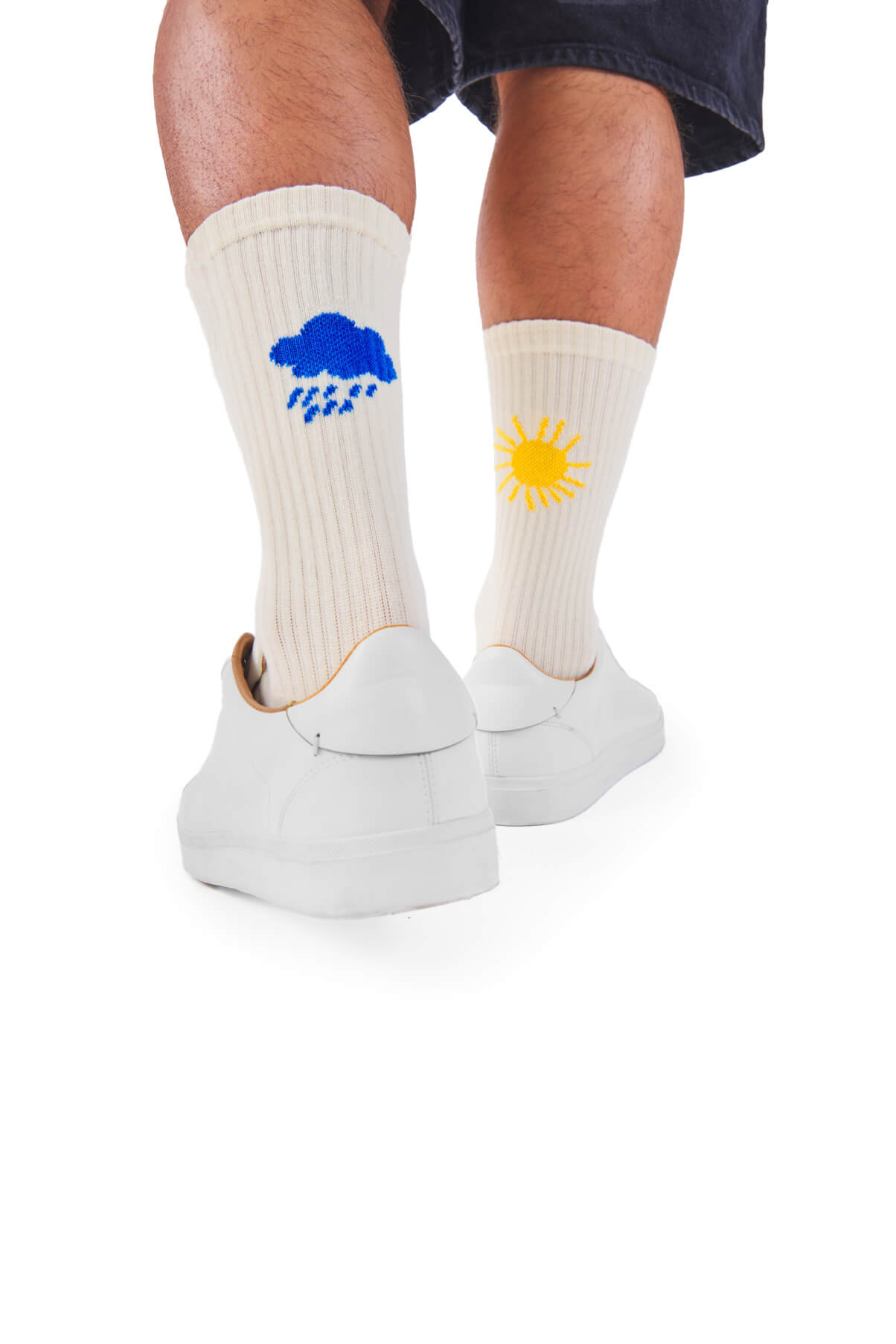 Many Mornings Many Mornings Sport Socks Sunny Rain