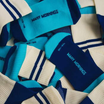 Many Mornings Sportsokken Blue Blues