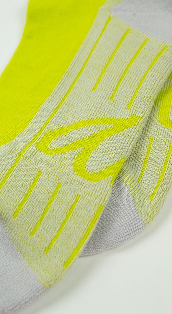 Alfredo Gonzales Alfredo Gonzales Merino Hike Sokken Plain Citron