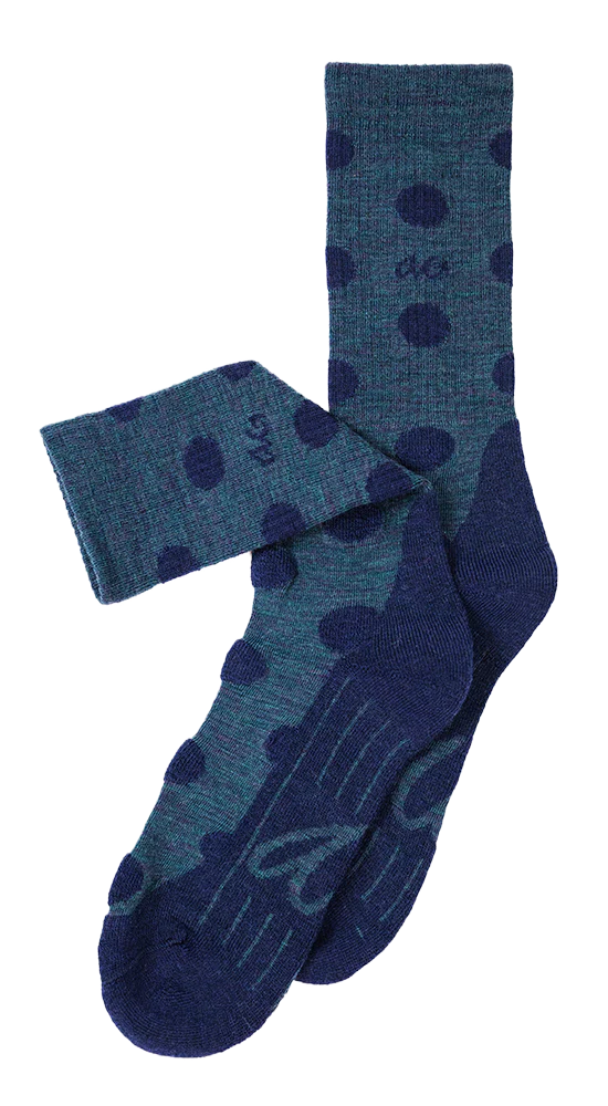Alfredo Gonzales Alfredo Gonzales Merino Hike Sokken Dots Petrol