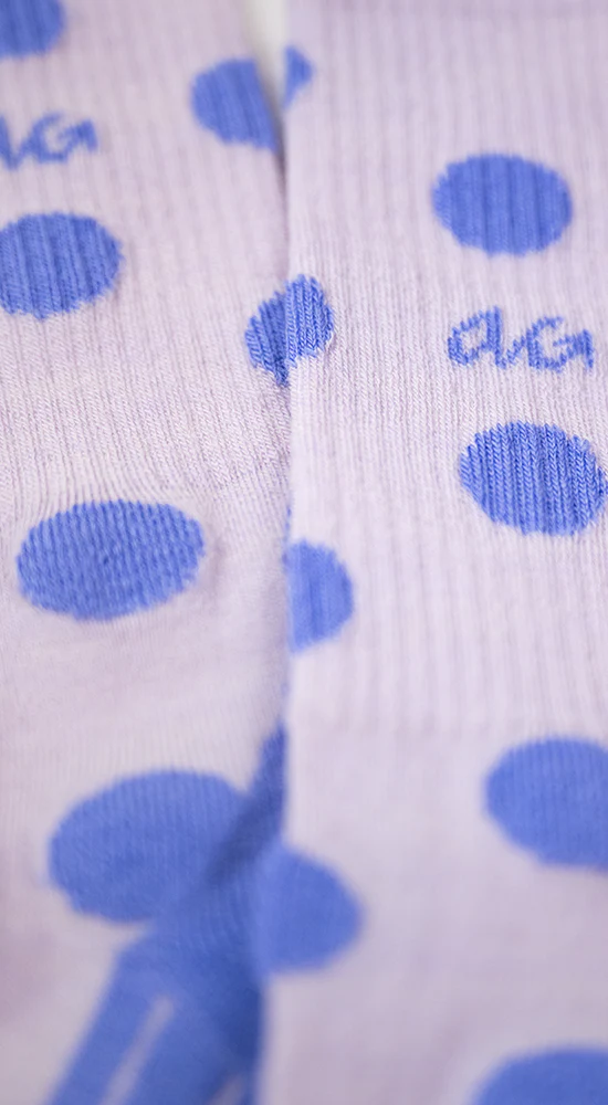 Alfredo Gonzales Alfredo Gonzales Merino Hike Sokken Dots Lila