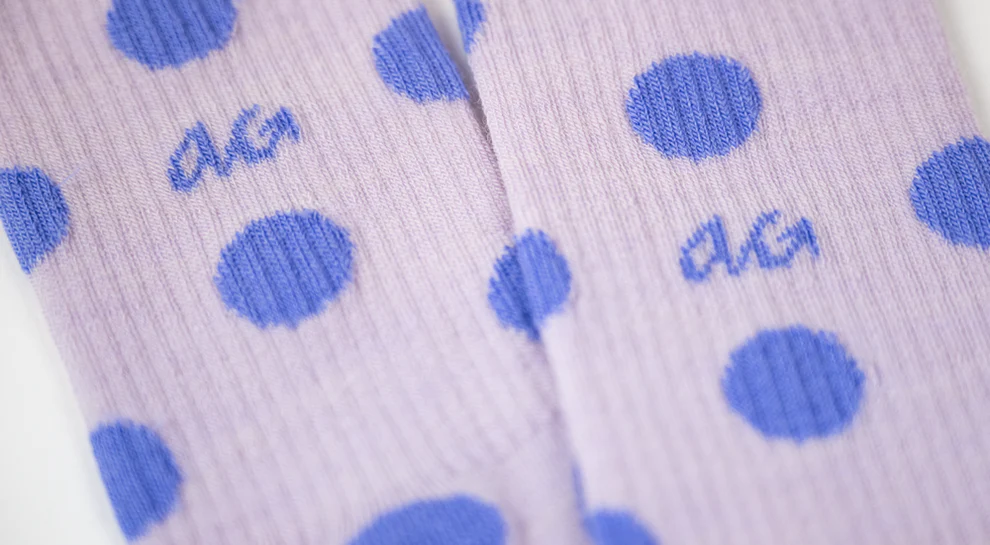 Alfredo Gonzales Alfredo Gonzales Merino Hike Sokken Dots Lila