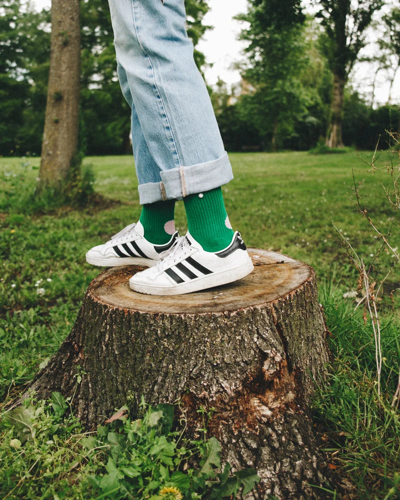 Alfredo Gonzales Alfredo Gonzales Athletic Sokken Dot Green