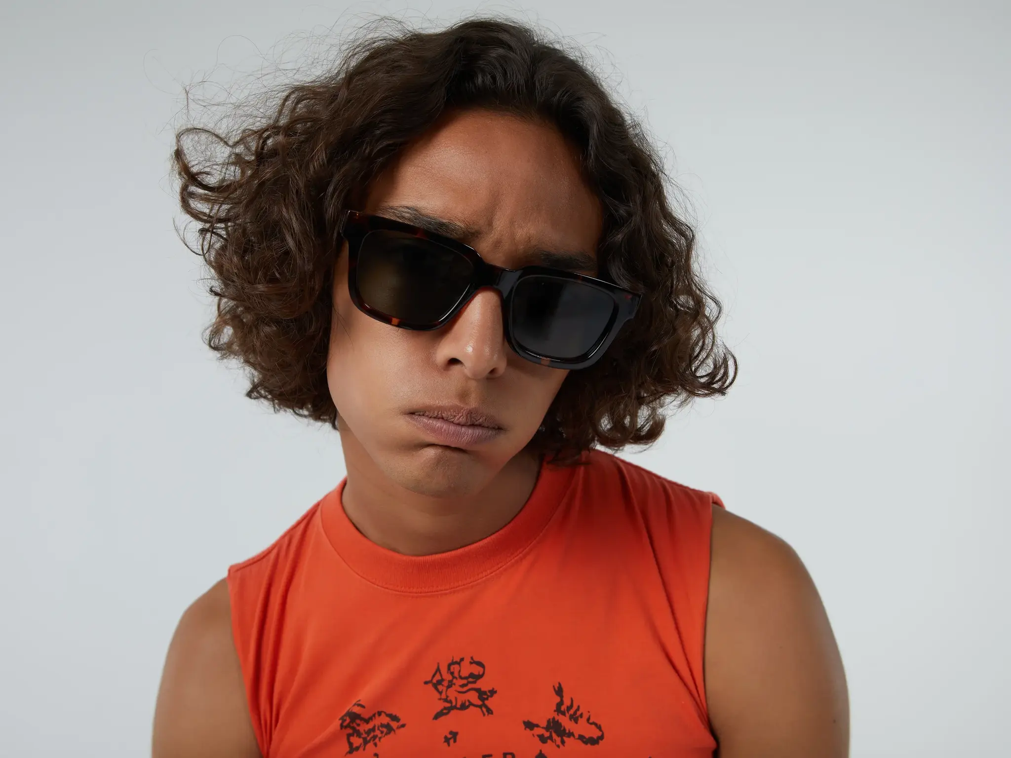 Komono KOMONO Zonnebril Bobby Havana