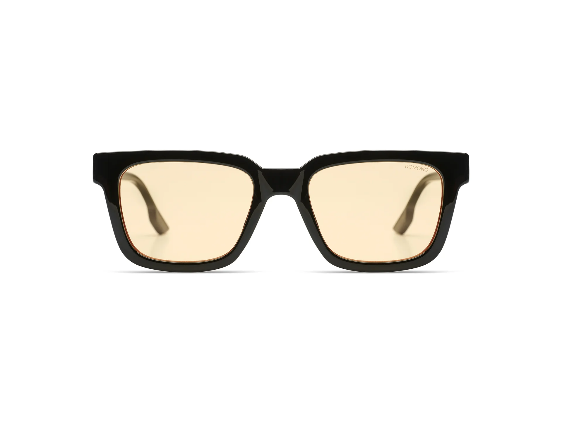 Komono KOMONO Zonnebril Bobby Black Flare