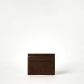O My Bag Marks Cardcase Maxi Chocolate Classic Leather
