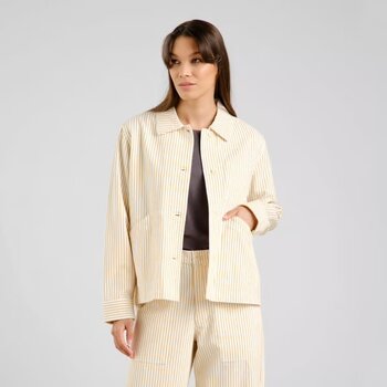 Dedicated Jacket Stiby Work Stripe Yellow
