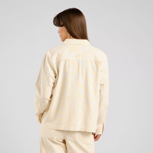 Dedicated Dedicated Jacket Stiby Work Stripe Yellow