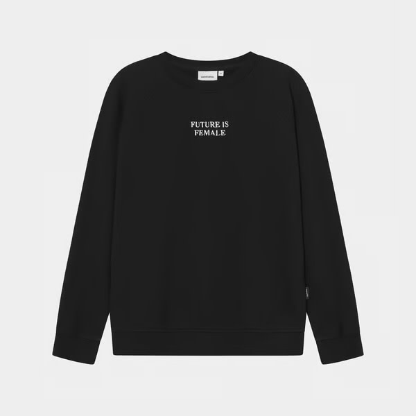 Dedicated Dedicated Sweatshirt Ystad Future Is Female Black