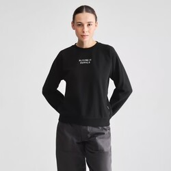 Dedicated Sweatshirt Ystad Future Is Female Black