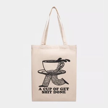 Dedicated Tote Bag Torekov Coffee Runner Off-White