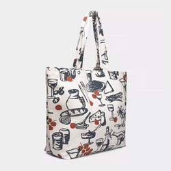 Dedicated Strandtas Sundre Dinner Time Blauw