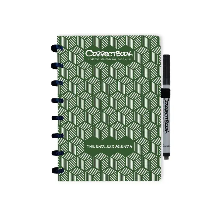 Correctbook Correctbook Diary Forest Green A5