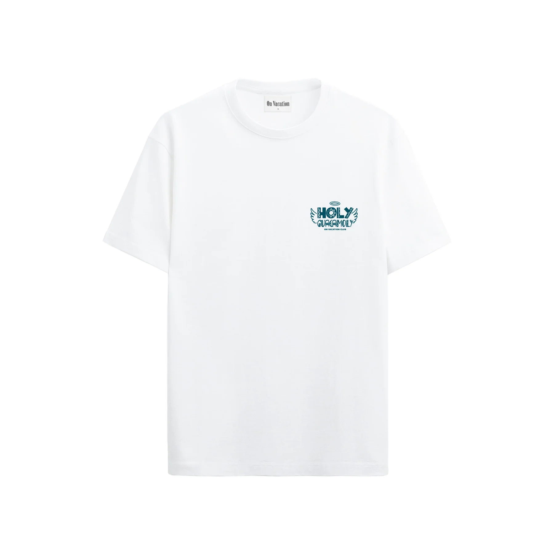 On Vacation On Vacation Holy Guacamoly T-Shirt Wit