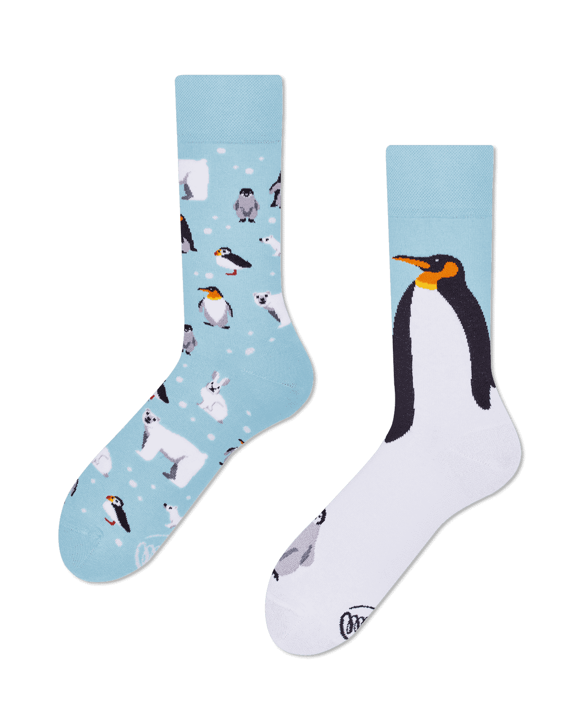 Many Mornings Many Mornings Frosty Friends Socks