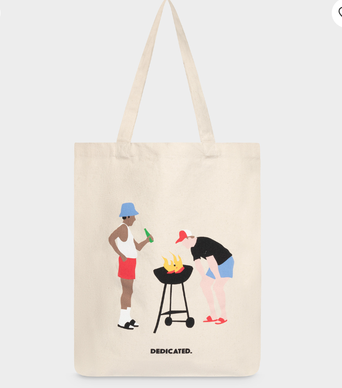 Dedicated Dedicated Tote Bag Torekov BBQ Off White