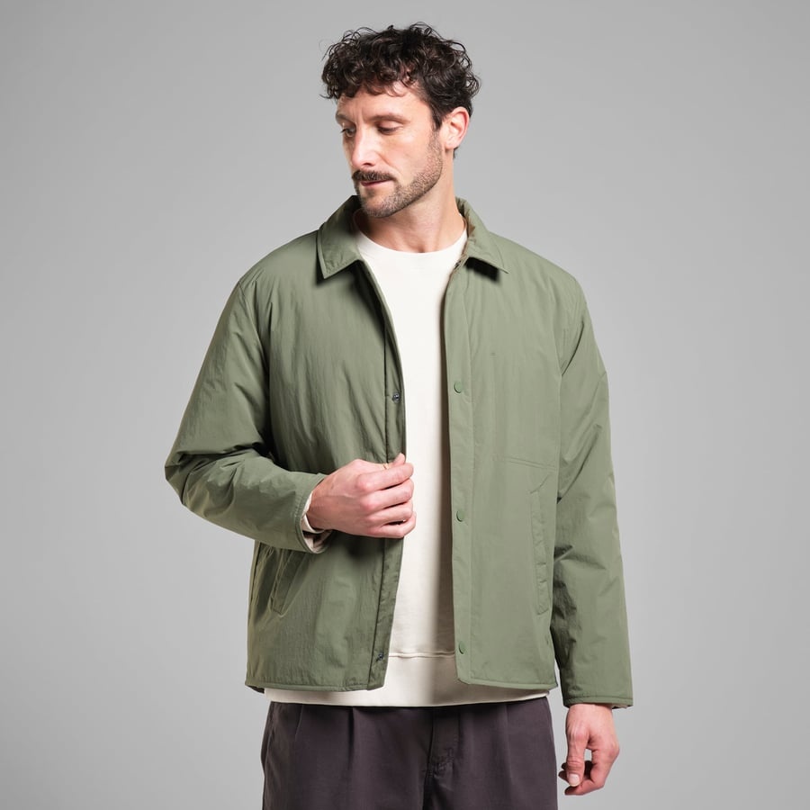 Dedicated Dedicated Padded Jacket Roskilde Leaf Green