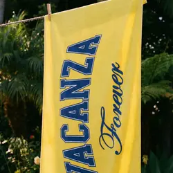 On Vacation Vacanza Forever Towel Sunshine Yellow