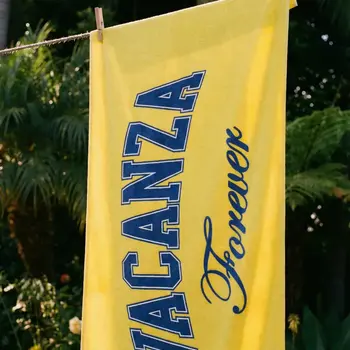 On Vacation Vacanza Forever Towel Sunshine Yellow