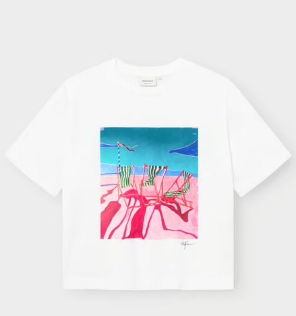 Dedicated Dedicated T-Shirt Vadstena Deck Chairs White