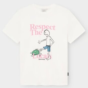 Dedicated T-Shirt Stockholm Respect The Locals Off-White