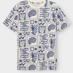 Dedicated T-Shirt Stockholm Ocean Square Blauw