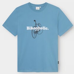 Dedicated T-Shirt Stockholm Bikeoholic Niagara Blue