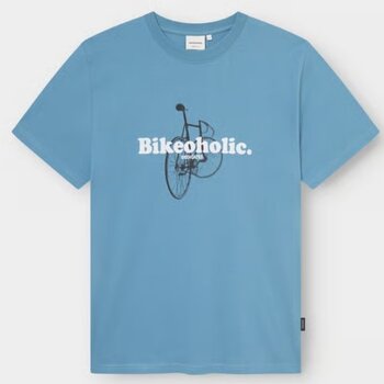 Dedicated T-Shirt Stockholm Bikeoholic Niagara Blauw