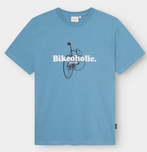 Dedicated Dedicated T-Shirt Stockholm Bikeoholic Niagara Blue