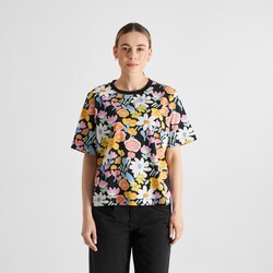 Dedicated T-Shirt Vadstena Meadow Flowers Big Multi Color