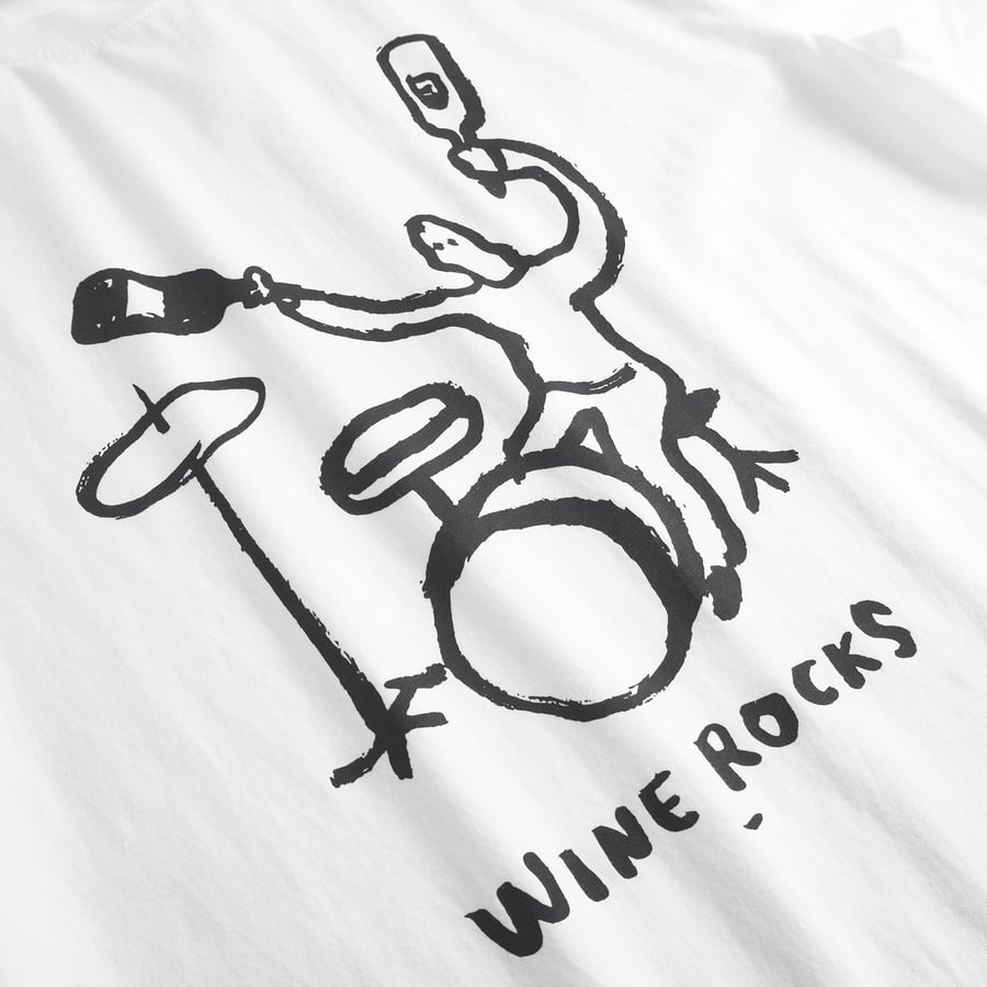 Dedicated Dedicated T-Shirt Stockholm Wine Rocks White