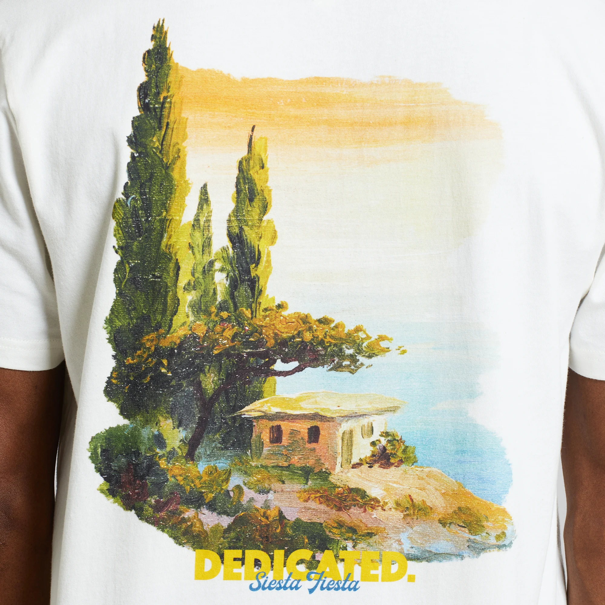 Dedicated Dedicated T-Shirt Stockholm Siesta Fiesta Off-White