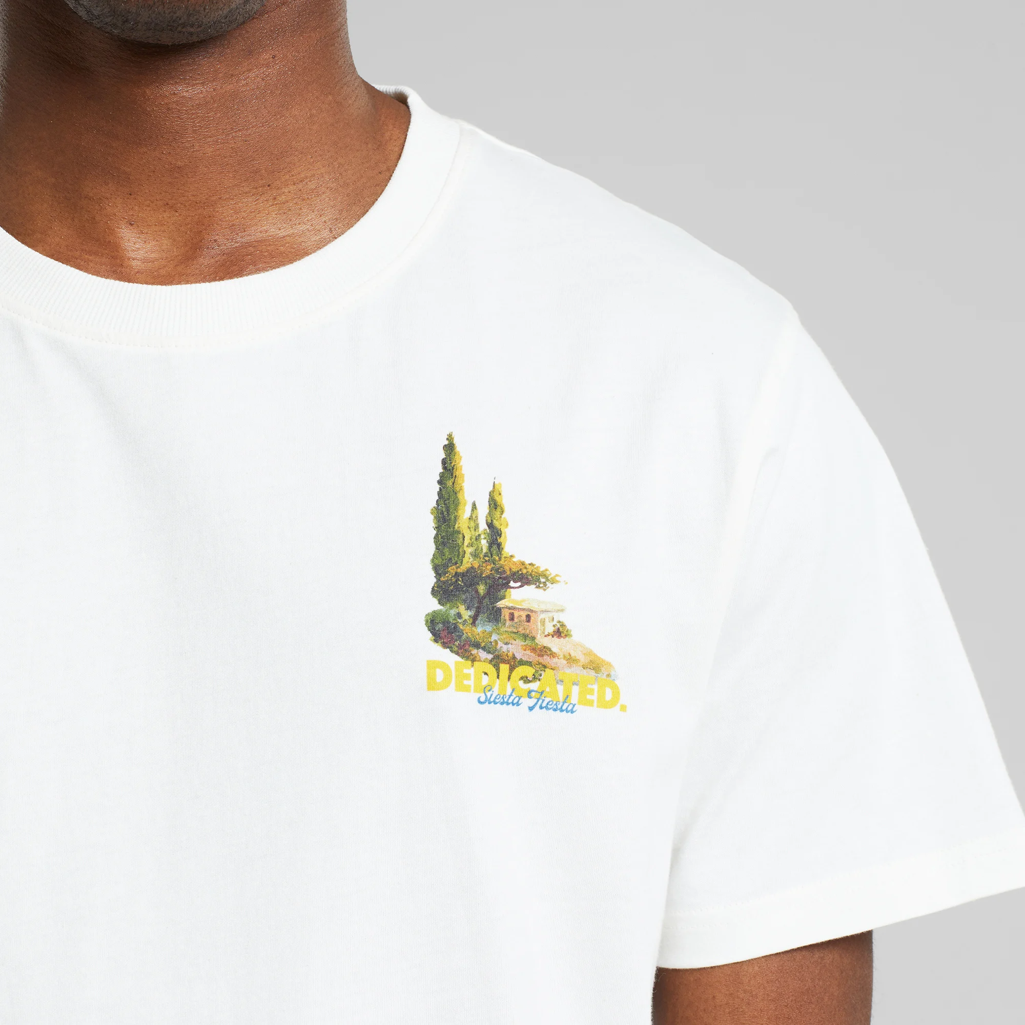 Dedicated Dedicated T-Shirt Stockholm Siesta Fiesta Off-White