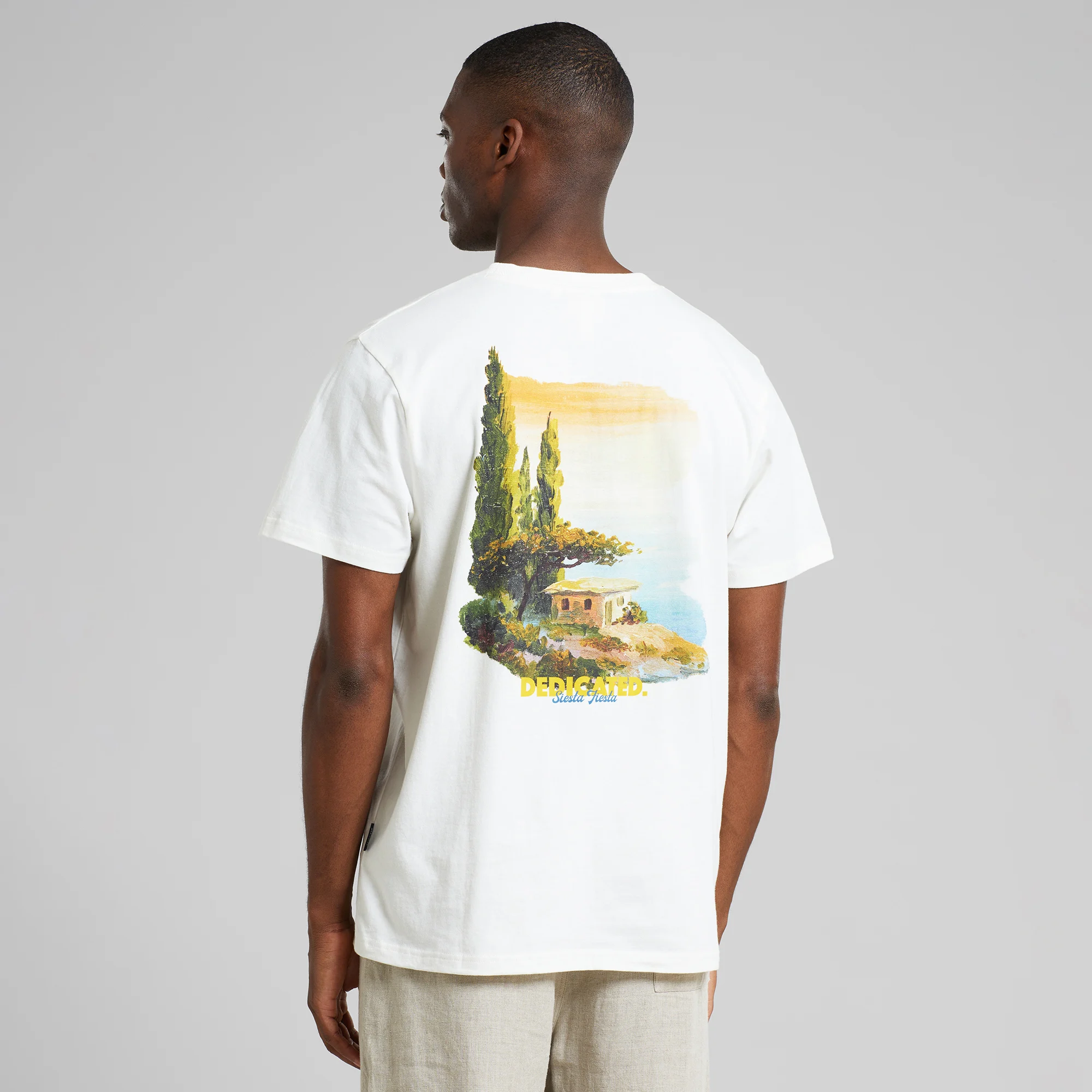 Dedicated Dedicated T-Shirt Stockholm Siesta Fiesta Off-White