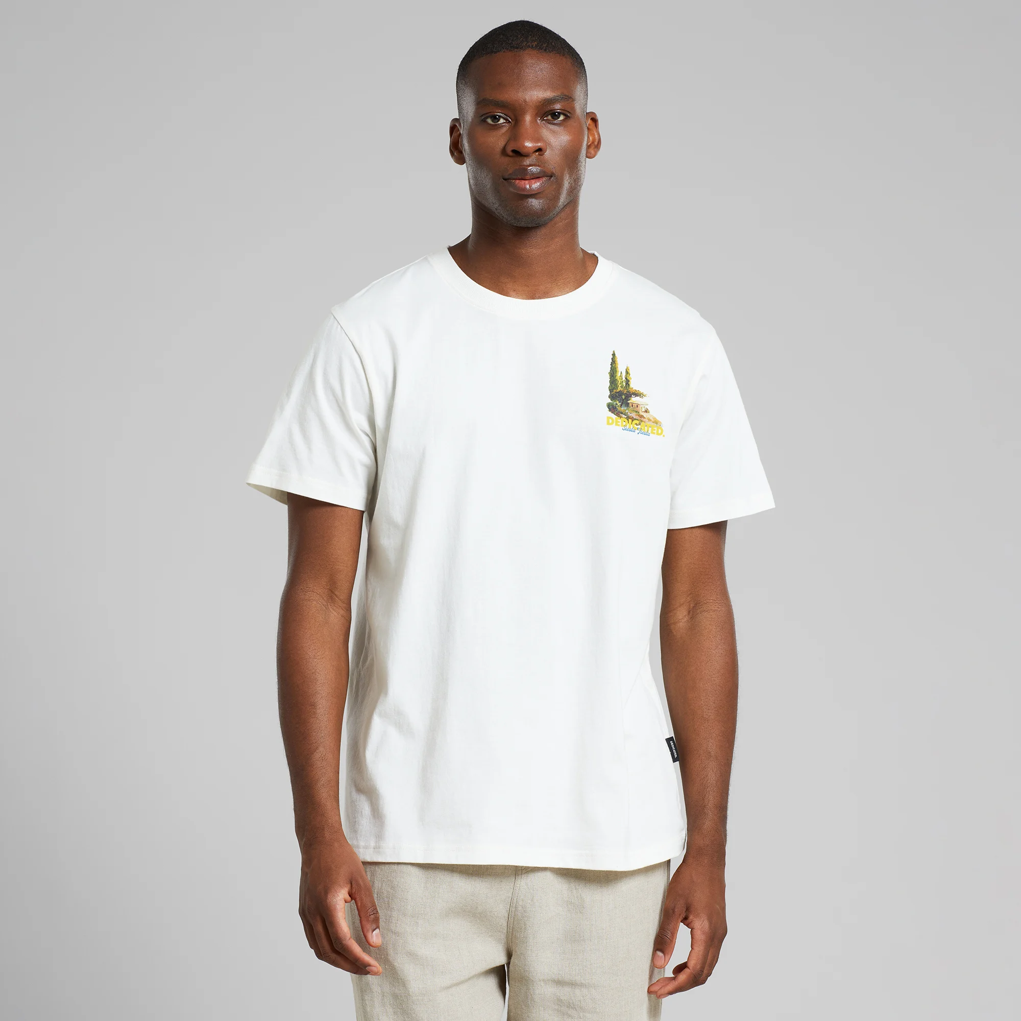 Dedicated Dedicated T-Shirt Stockholm Siesta Fiesta Off-White