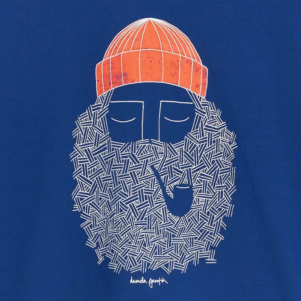 Bask in the Sun Bask In The Sun Cobalt Smoking Pipe Tee