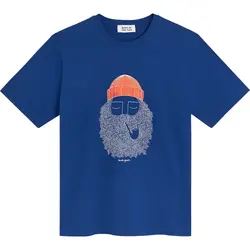 Bask in the Sun Cobalt Smoking Pipe Tee