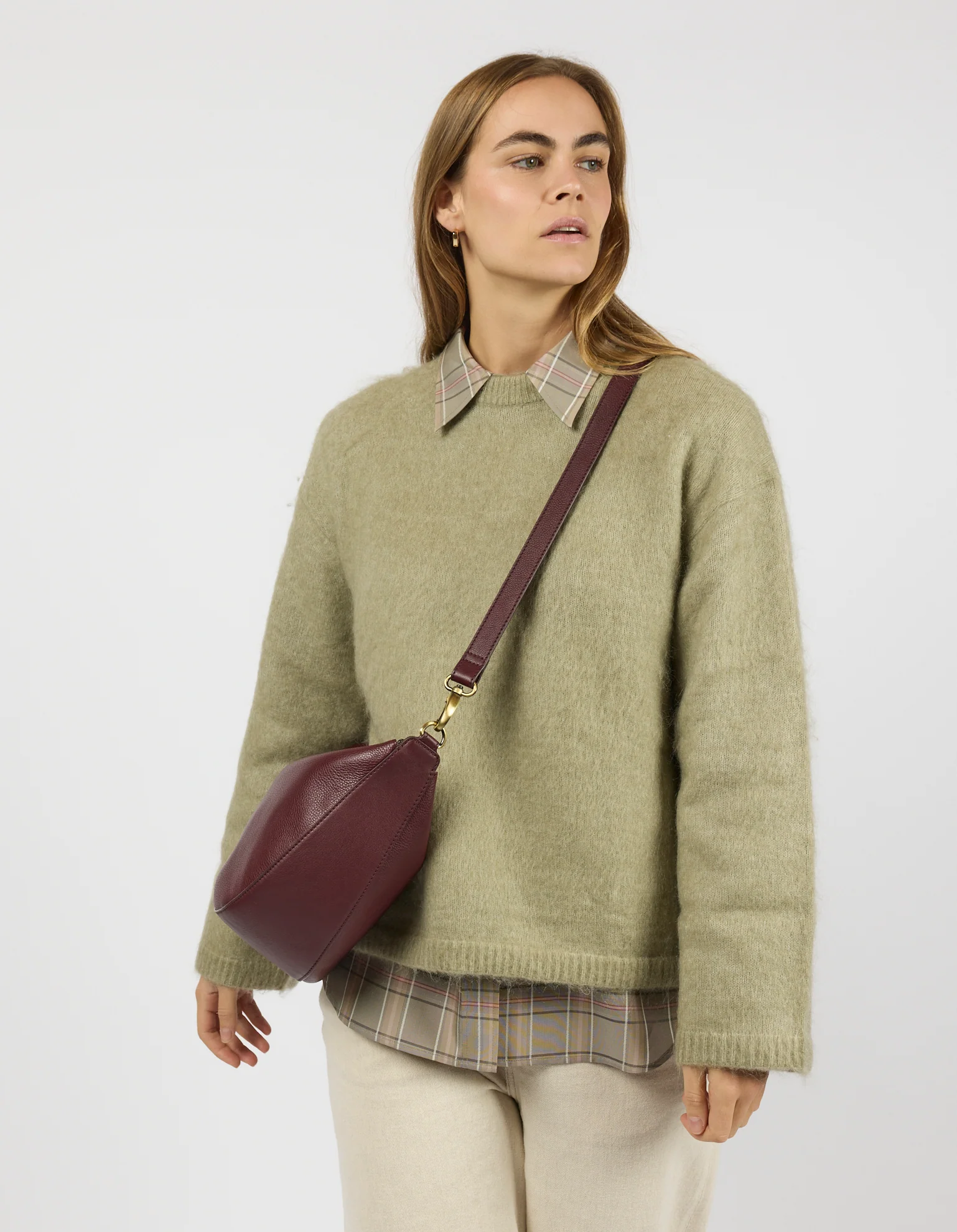 O My Bag O My Bag Leo Maxi Bag Soft Grain Leather