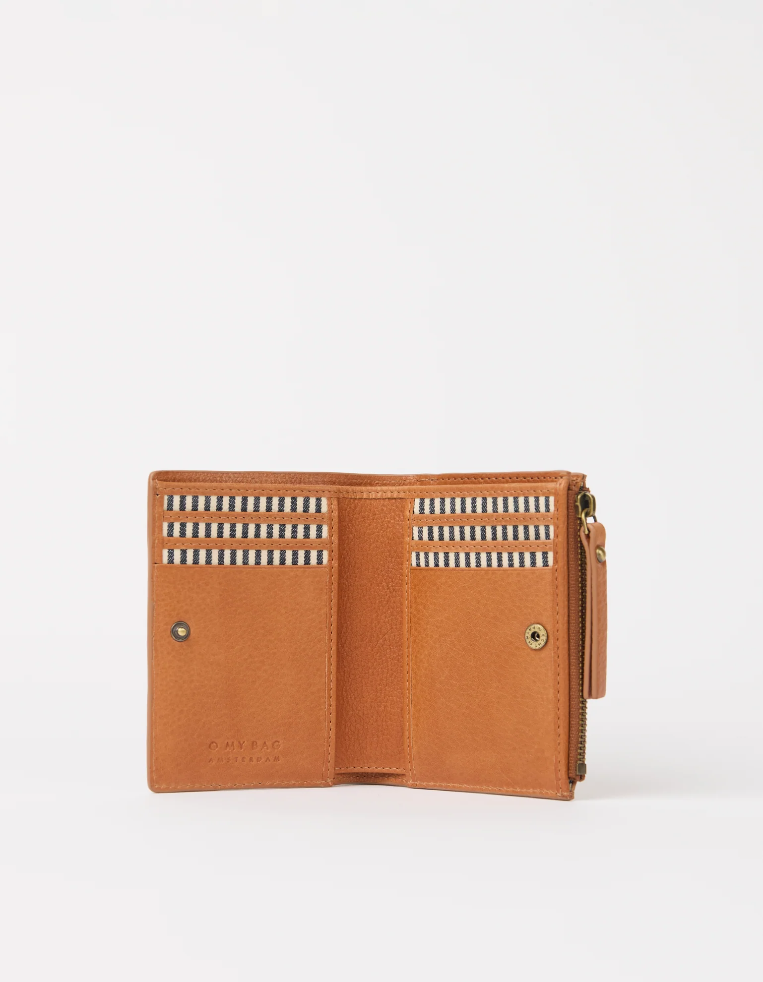 O My Bag O My Bag Jamie Portemonnee Woven Wild Oak Woven Soft Grain Leather