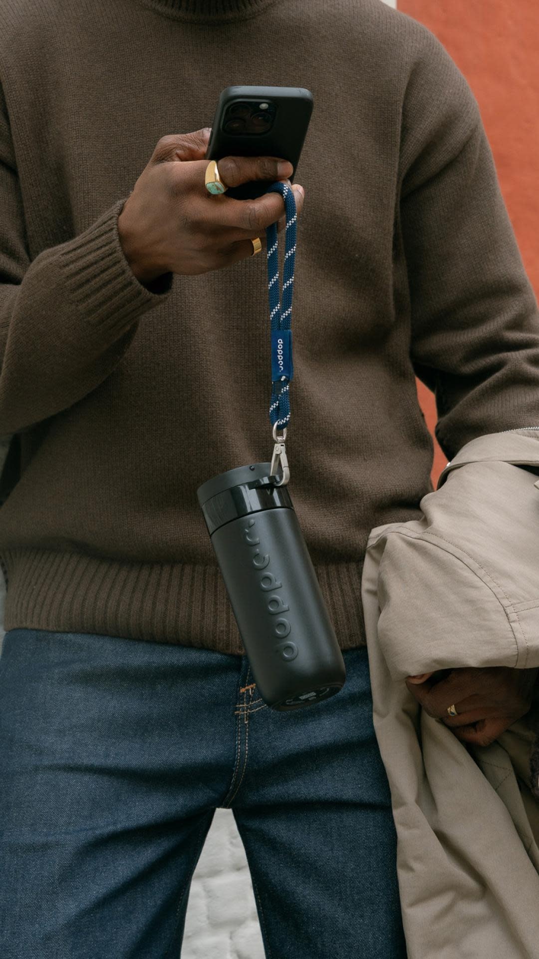 Dopper Dopper Travel Mug 400ml Blazing Black