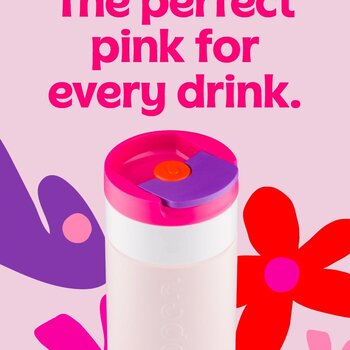 Dopper Travel Mug 400ml Berry Pink